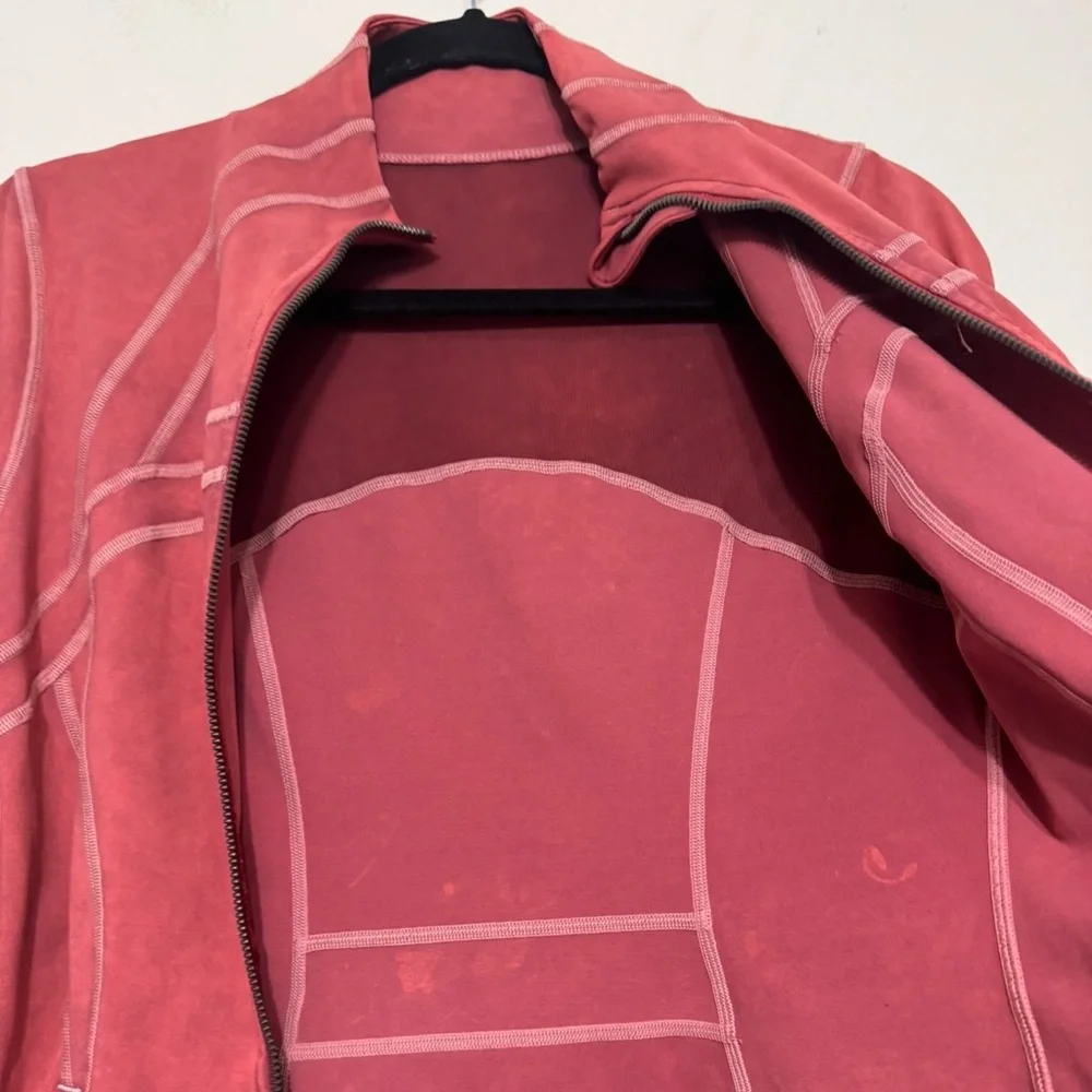 Lululemon Define Jacket Garment Dye Washed Misty Merlot 6